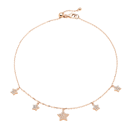 COSMOS DIAMOND ANKLET