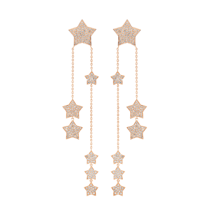COSMIC CASCADE EARRINGS