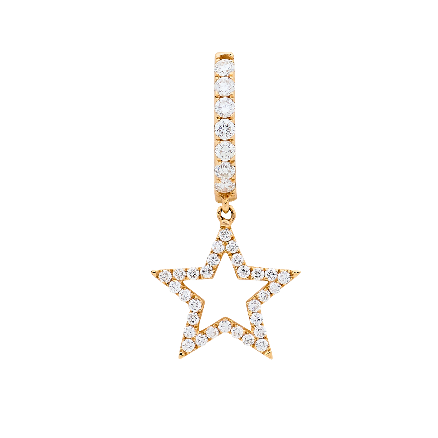 OPEN STAR SINGLE HOOP