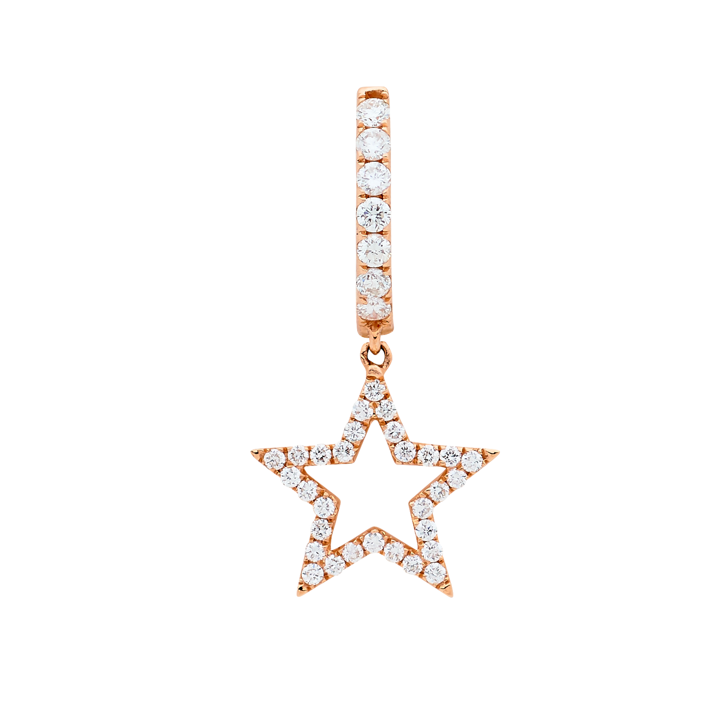 OPEN STAR SINGLE HOOP