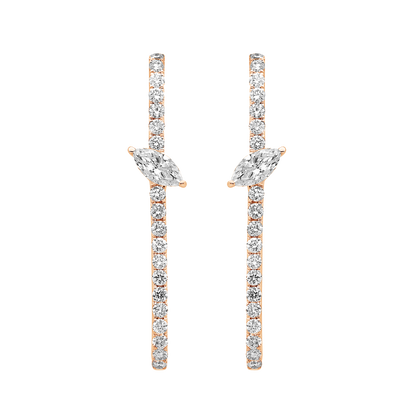LIGHTBEAM BAR EARRINGS