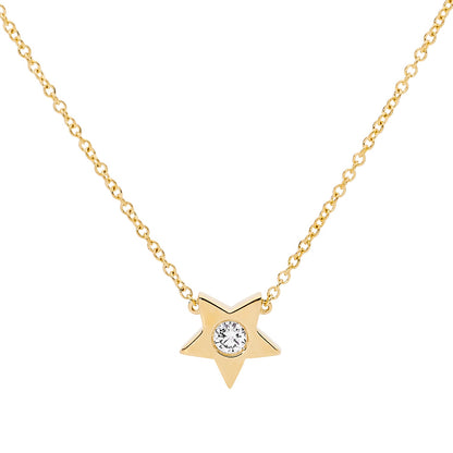 Diamond Star Necklace