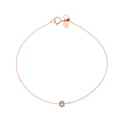 Petite Topaz Birthstone Bracelet