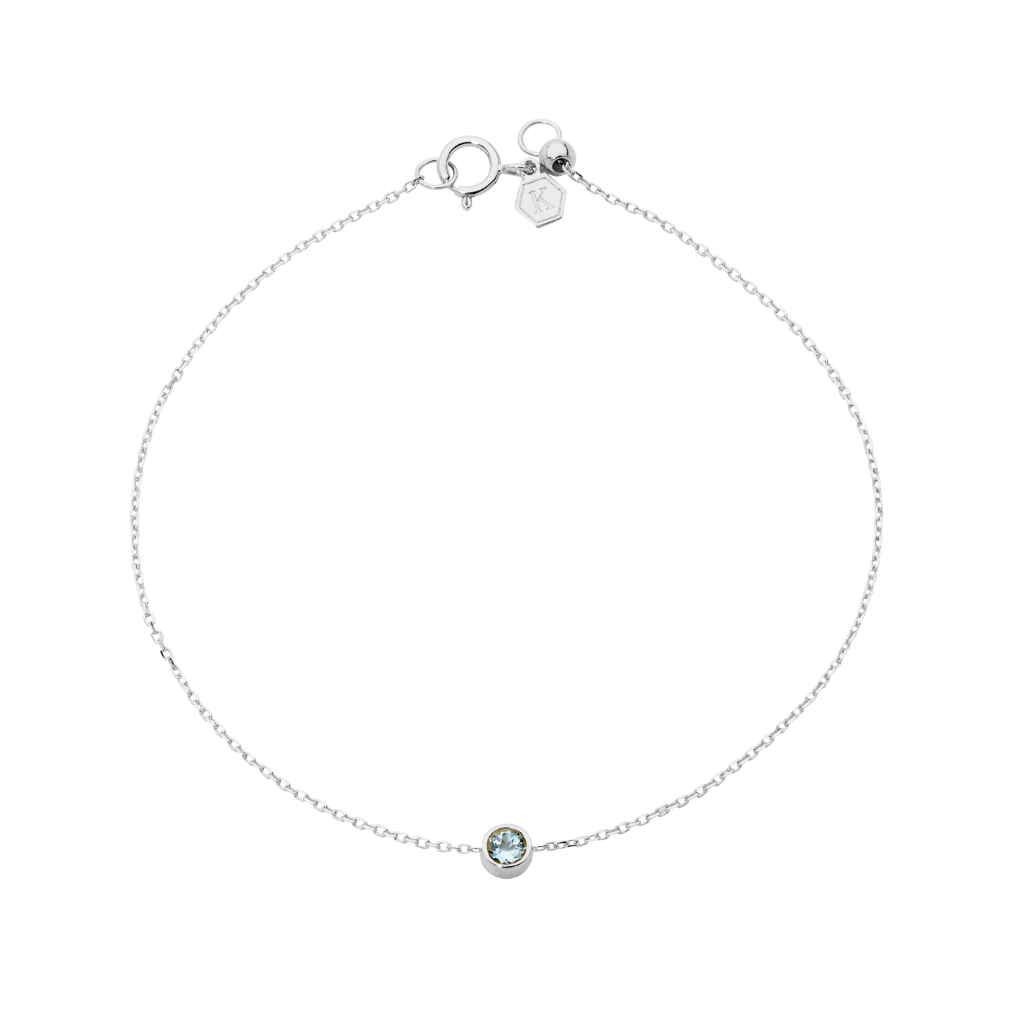 Petite Topaz Birthstone Bracelet