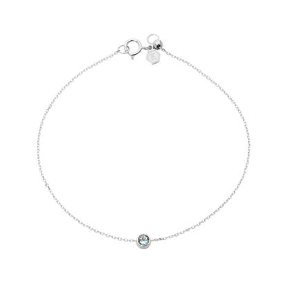 Petite Topaz Birthstone Bracelet