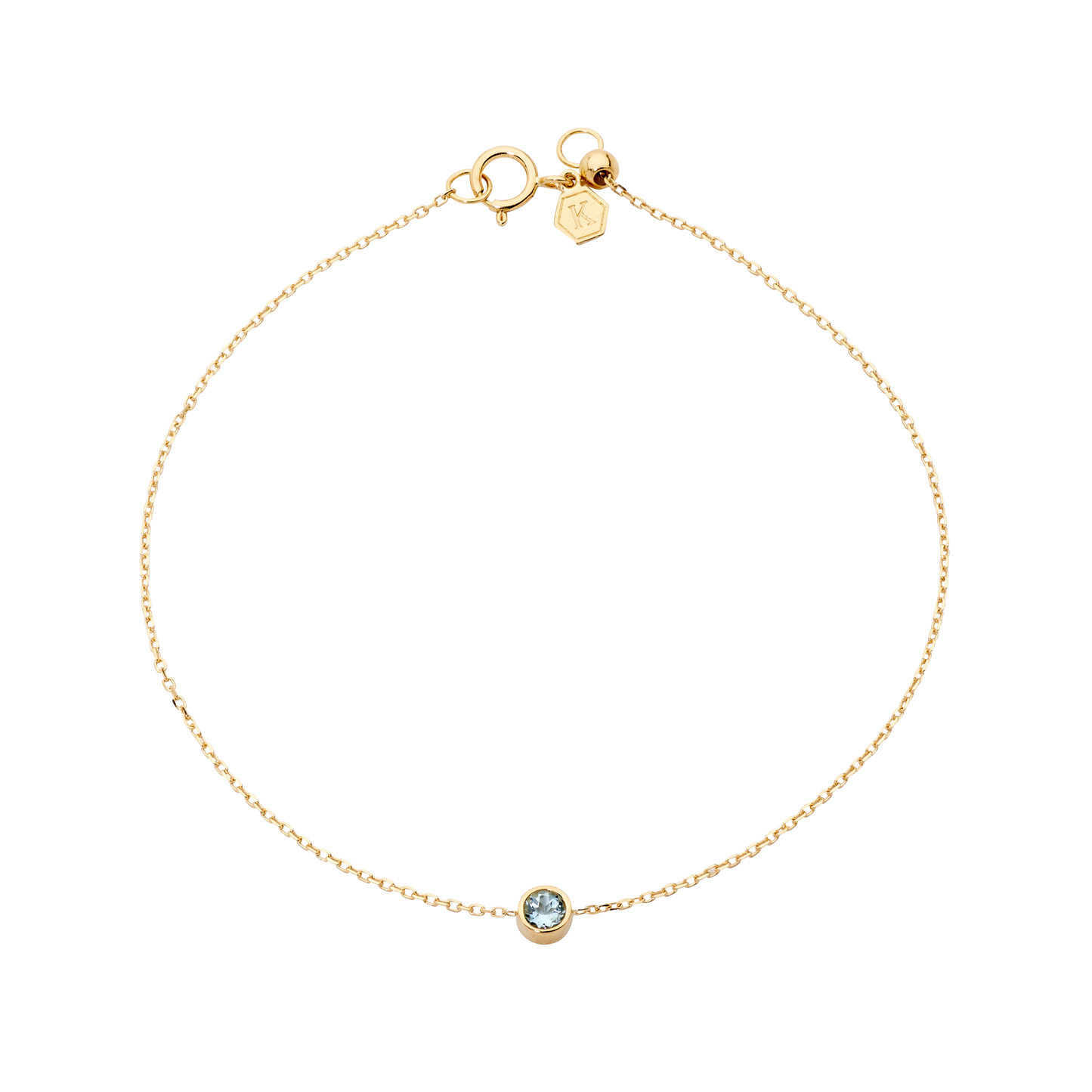 Petite Topaz Birthstone Bracelet