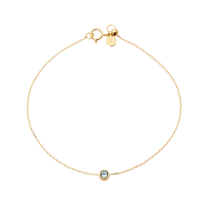 Petite Topaz Birthstone Bracelet