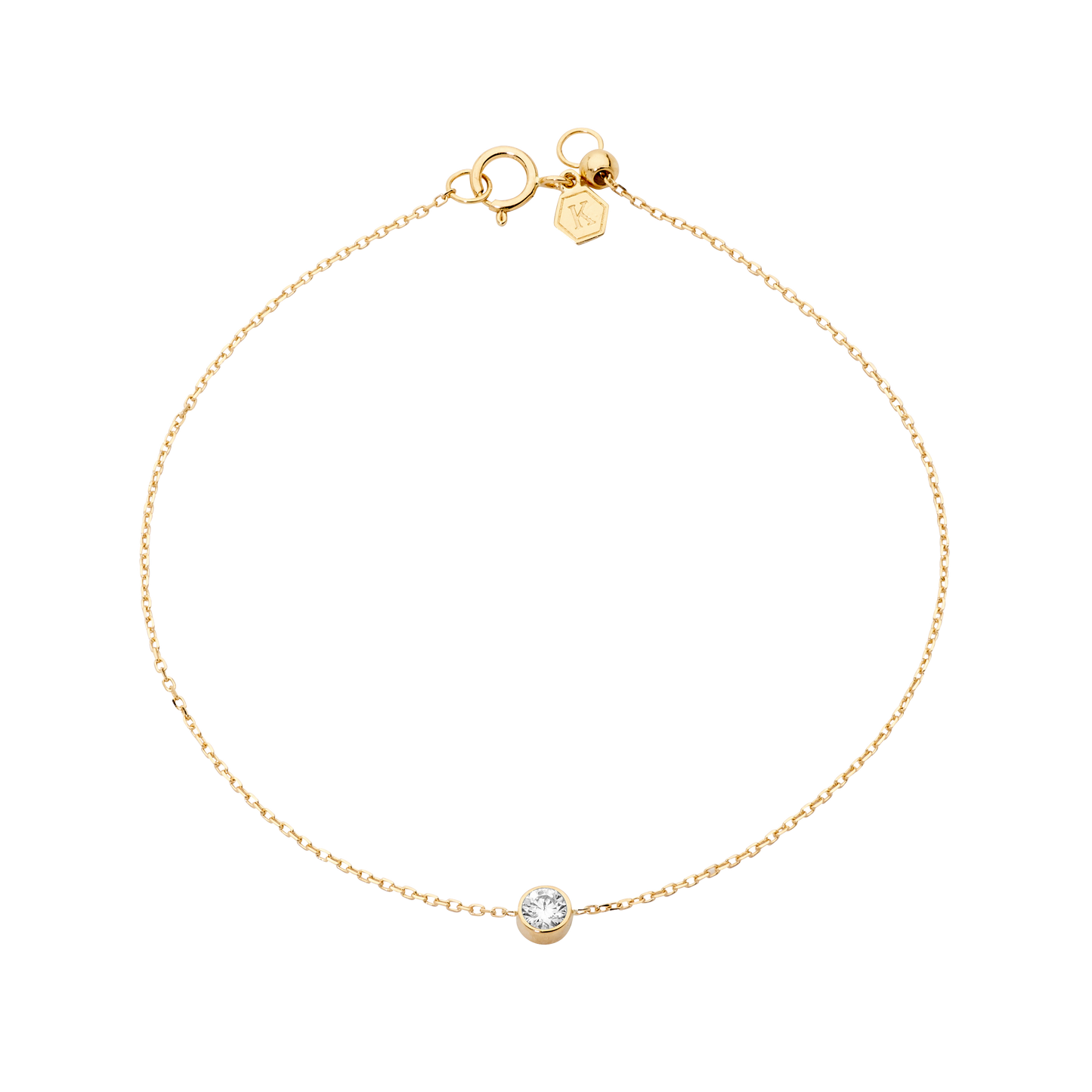 Petite Diamond Birthstone Bracelet