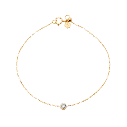 Petite Diamond Birthstone Bracelet