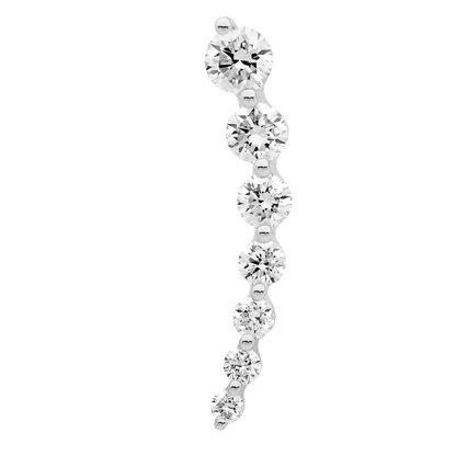 Tension Set Diamond Ear Climber