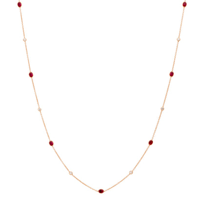 Multi Gemstone Necklace