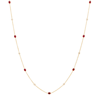Multi Gemstone Necklace