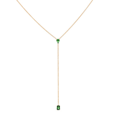 Gemstone Drop Pendant