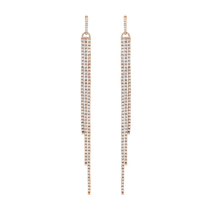 Brilliant Tassel Earrings
