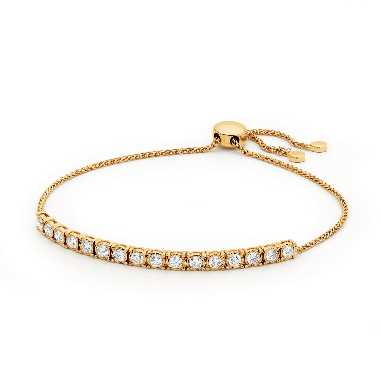 Diamond Tennis Tassel Bracelet