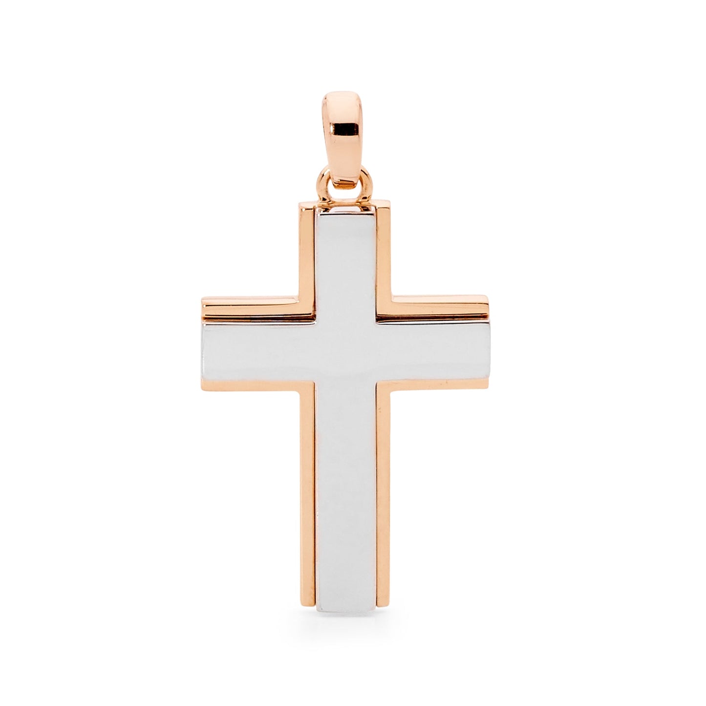 Refined Two-Tone Latin Cross