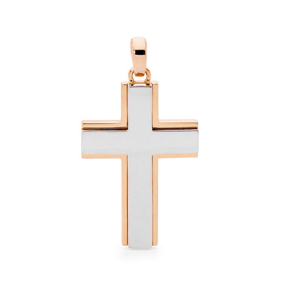 Refined Two-Tone Latin Cross