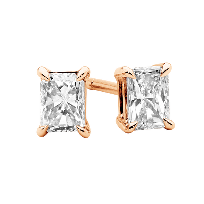 Petite Radiant Diamond Studs