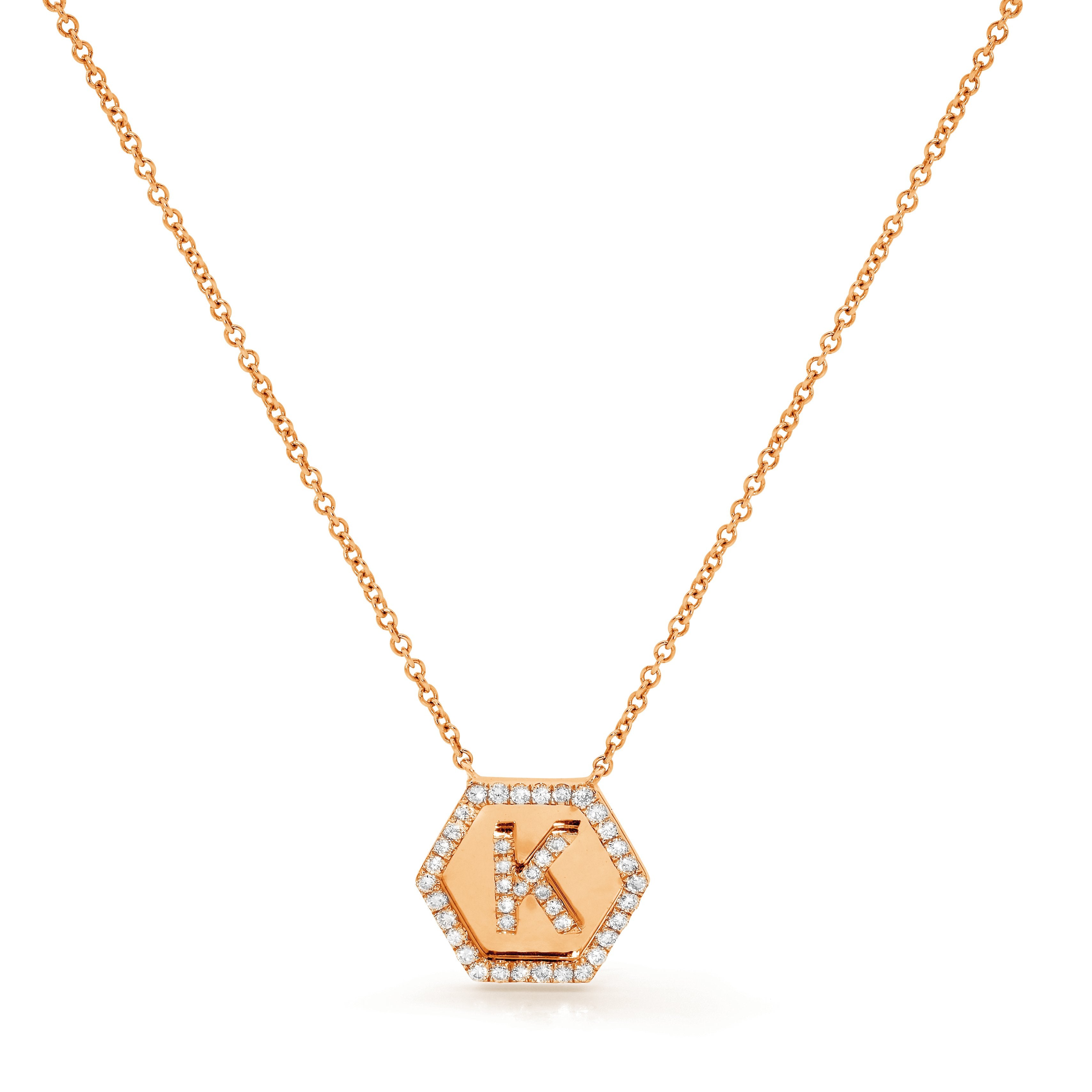 Signature K Necklace | 18k Gold | House of K'dor