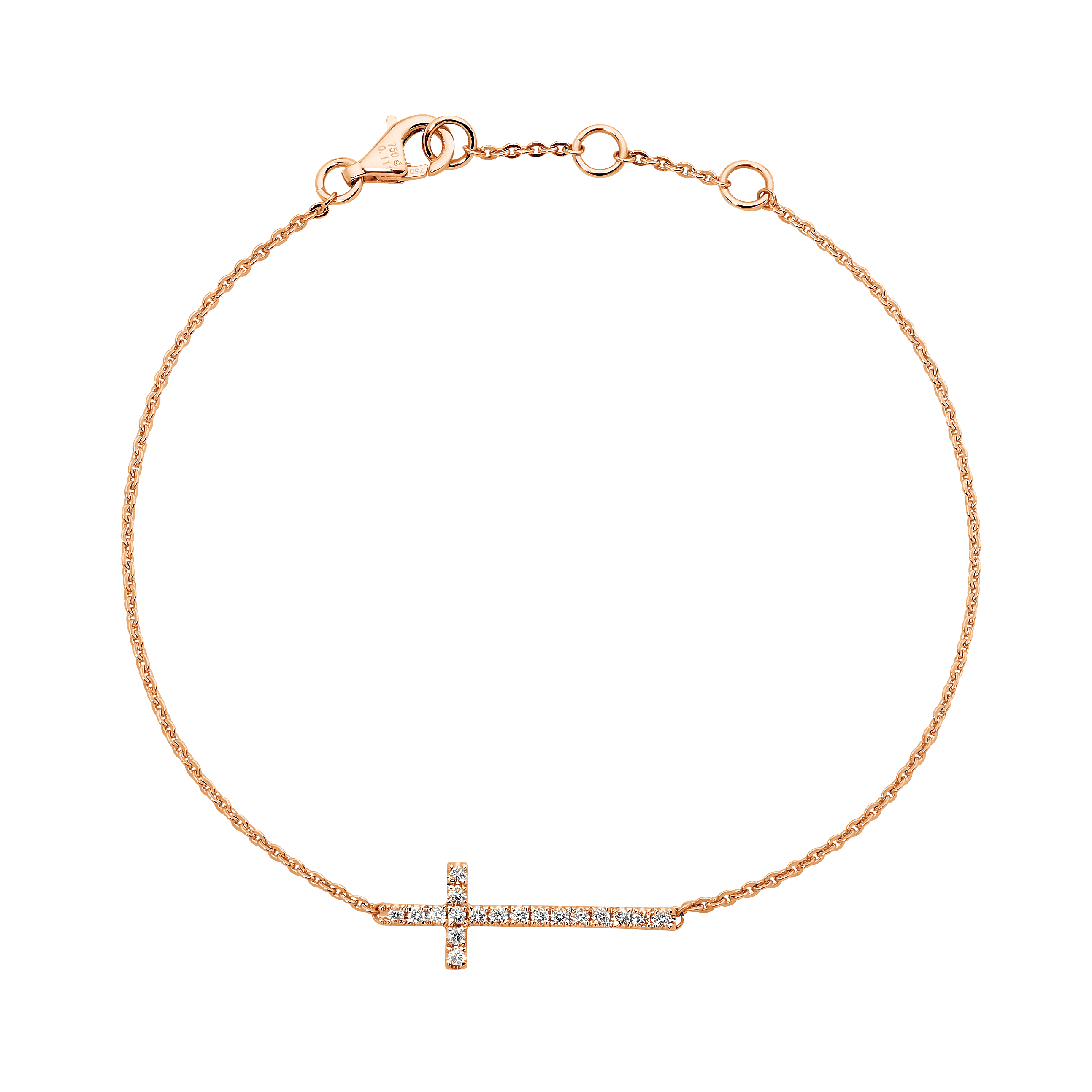 Delicate 2025 cross bracelet
