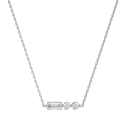 Morse Code Initial Necklace