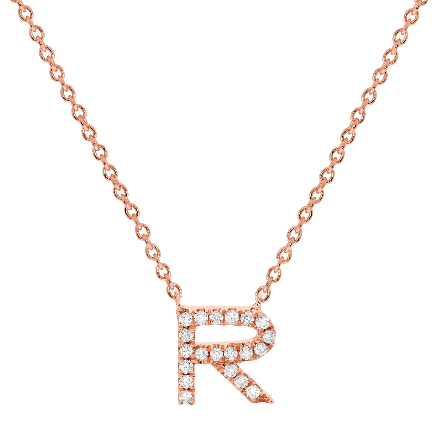 Initial Necklace - Petite 5mm
