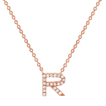 Initial Necklace - Petite 5mm