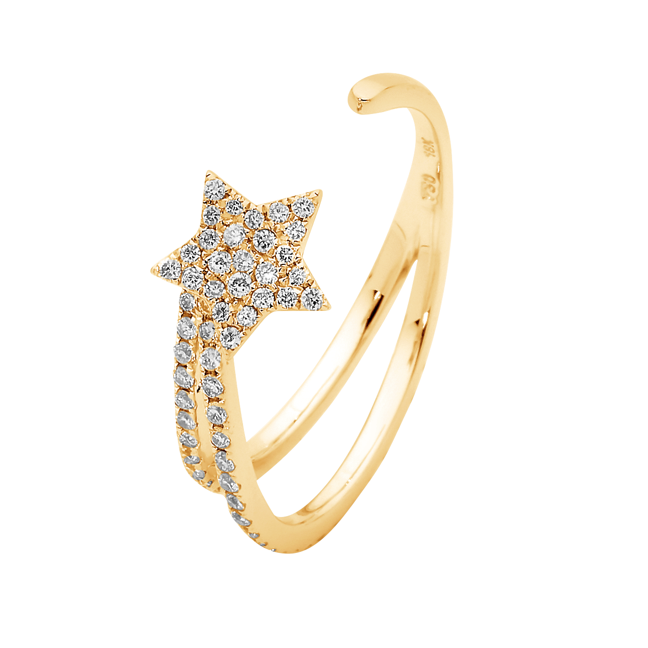 DOUBLE TAIL STAR RING – House of K'dor